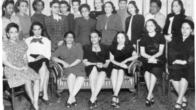 Alpha Wives Club Theta Lambda Sphinx Spring-Summer 1948