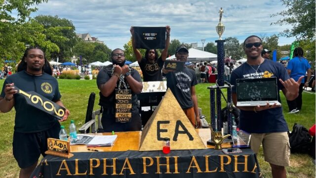Epsilon Alpha Chapter photo taken at the 2024 Involvement Fair Instagram
