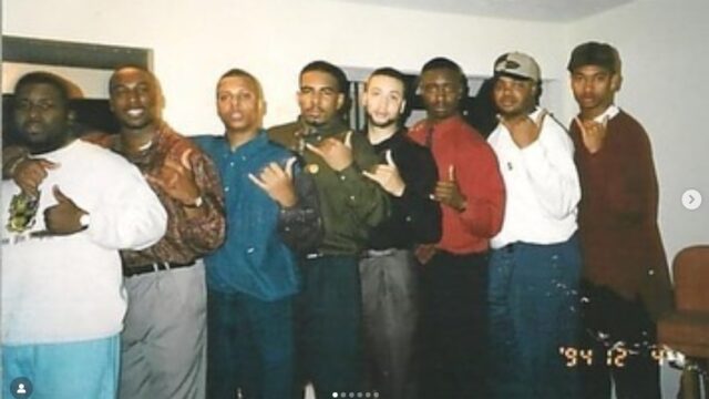 Epsilon Delta Chapter Spr 1992 photo taken in 1994 and posted on Instagram in 2023