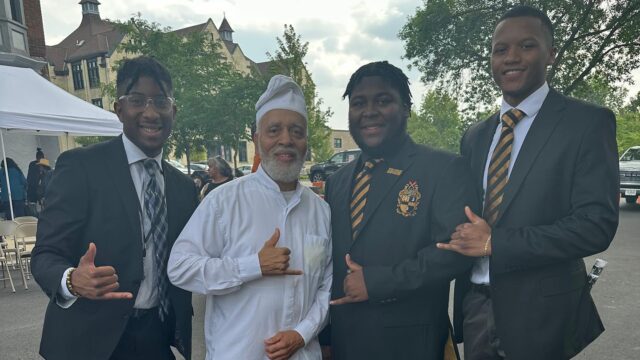 Epsilon Tau charter member, Brother Teju