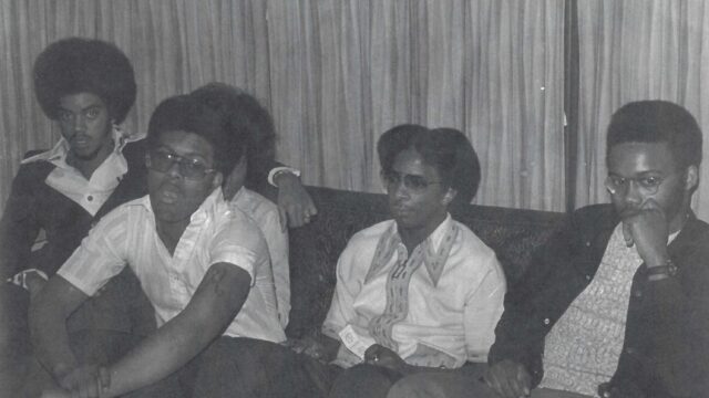 Epsilon Theta Chapter at Bowling Green University Inside Alpha House 1972