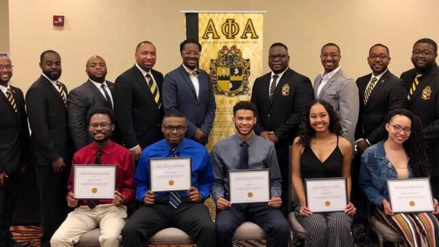 Eta Nu Lambda 2019 GR Alpha Phi Alpha Fraternity Inc., PLP Scholarship Recognition Brunch