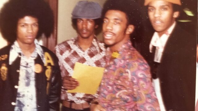 Eta Xi 1976 with AU Ride to MSU
