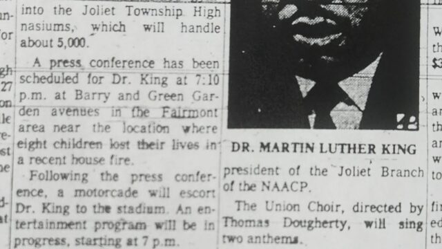 Theta-Mu-Lambda-Joliet-news-MLK-to-speak-1964-