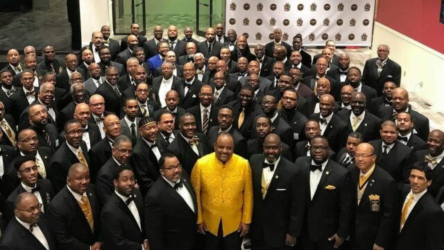 Theta Zeta Lambda 2018 Black and Gold