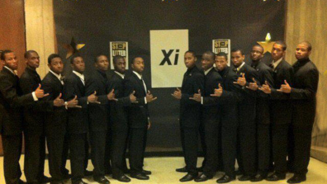 Xi Chapter deep on campus