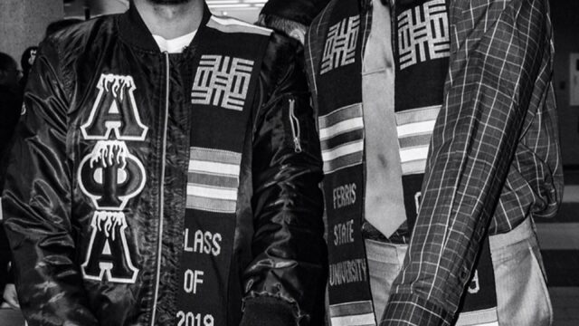 Zeta Beta Bro. Raphael Heaston, B.S Electrical Engineering, and Bro Taylor Adway B.S Integrative Studies
